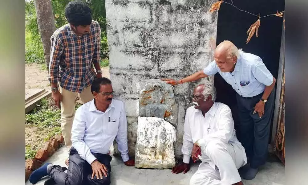 7th century Parswanadha idol found at Dharmavaram village