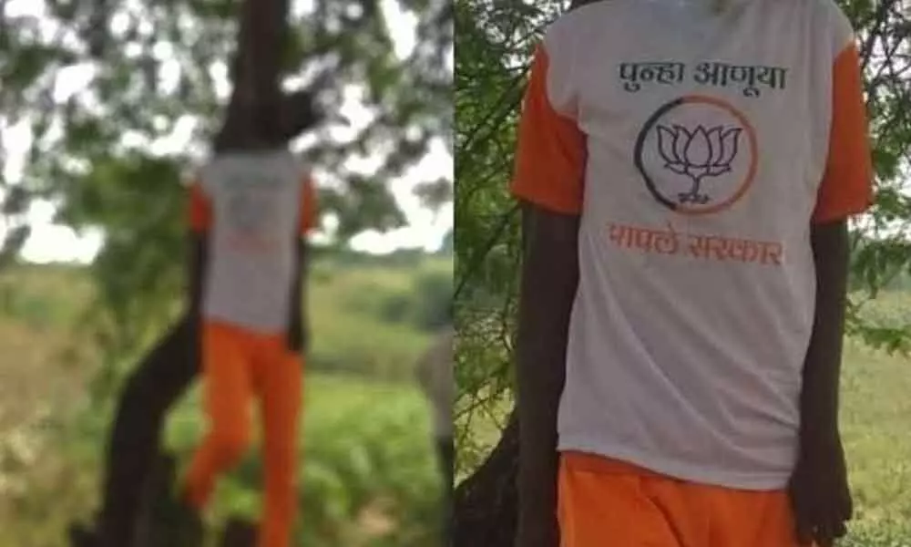 Maha farmer hangs self wearing BJP poll T-shirt