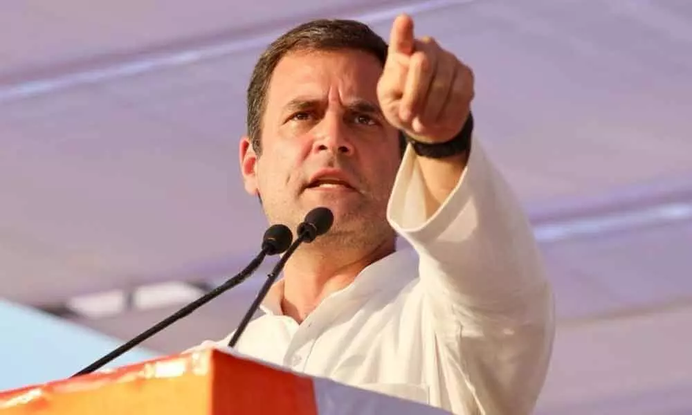 Youth ask for job, government points at moon: Rahul