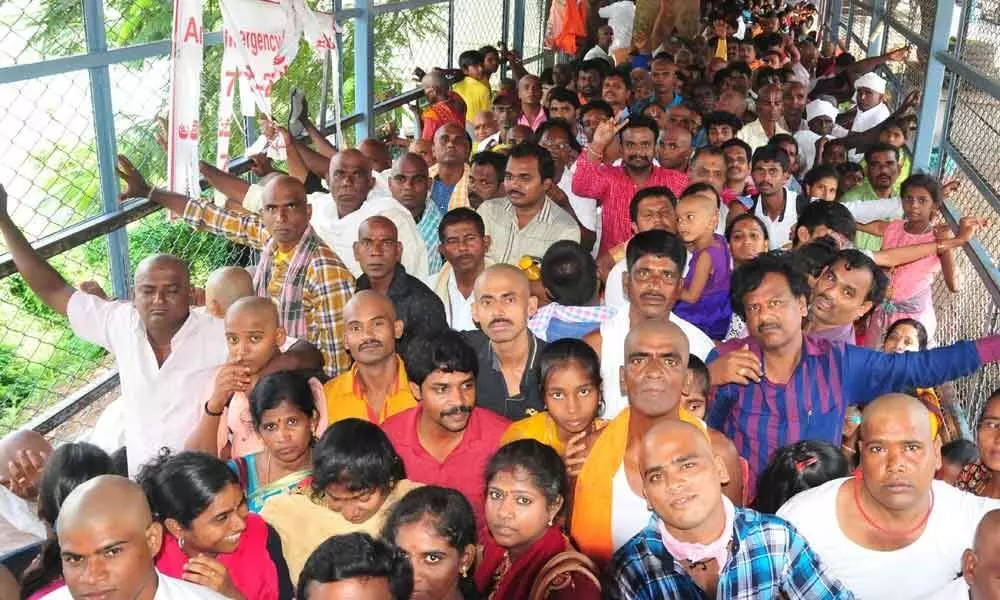 Tirumala witnesses heavy rush even after Brahmotsavams