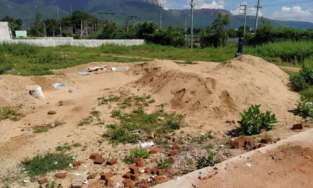 Sand woes continue in Tirupati