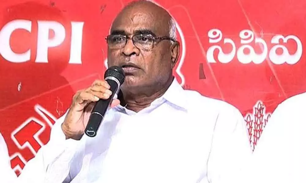 Huzurnagar bypoll CPI withdraws support to TRS