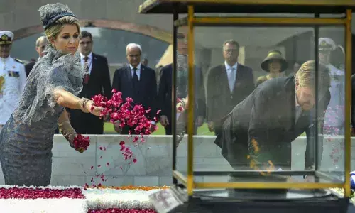 New Delhi: Dutch Royals on India visit to boost strategic ties