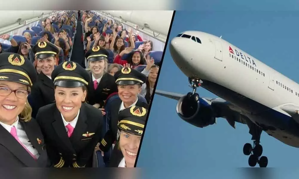 To promote gender equality in the male-dominated aviation industry, Delta Air Lines recently flew 120 girls to NASA