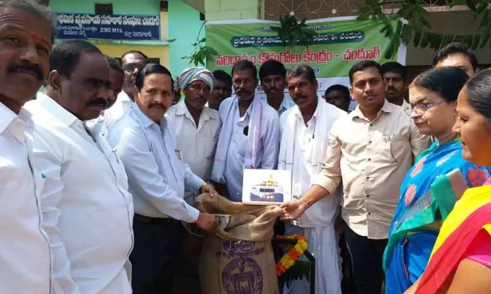 Nizamabad Joint Collector Venkateshwarlu assures MSP to farmers