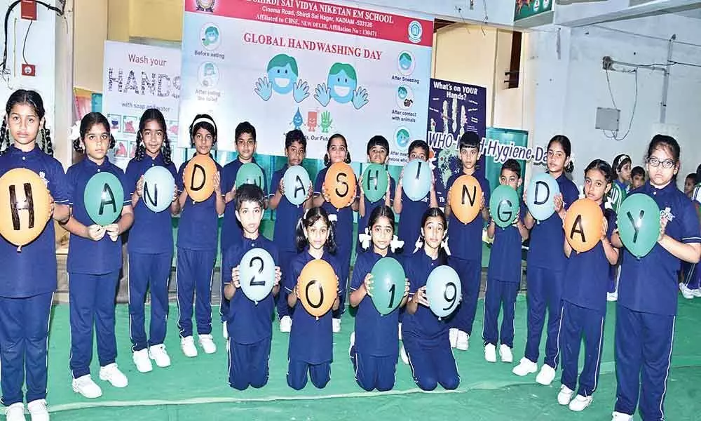 Dafne Asiatic School celebrates Global Handwashing Day