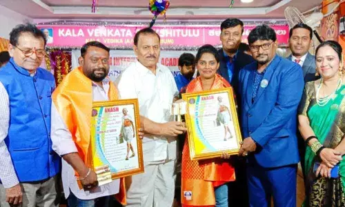 Ramagundam karate players bag Mahatma Gandhi award