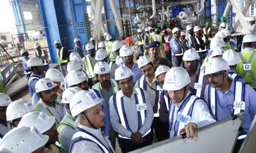 Ramagundam station, Telangana project reviewed by DK Dubey