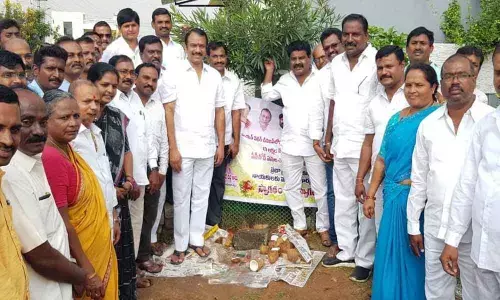 MLA Devireddy Sudheer Reddy assures basic amenities in colonies