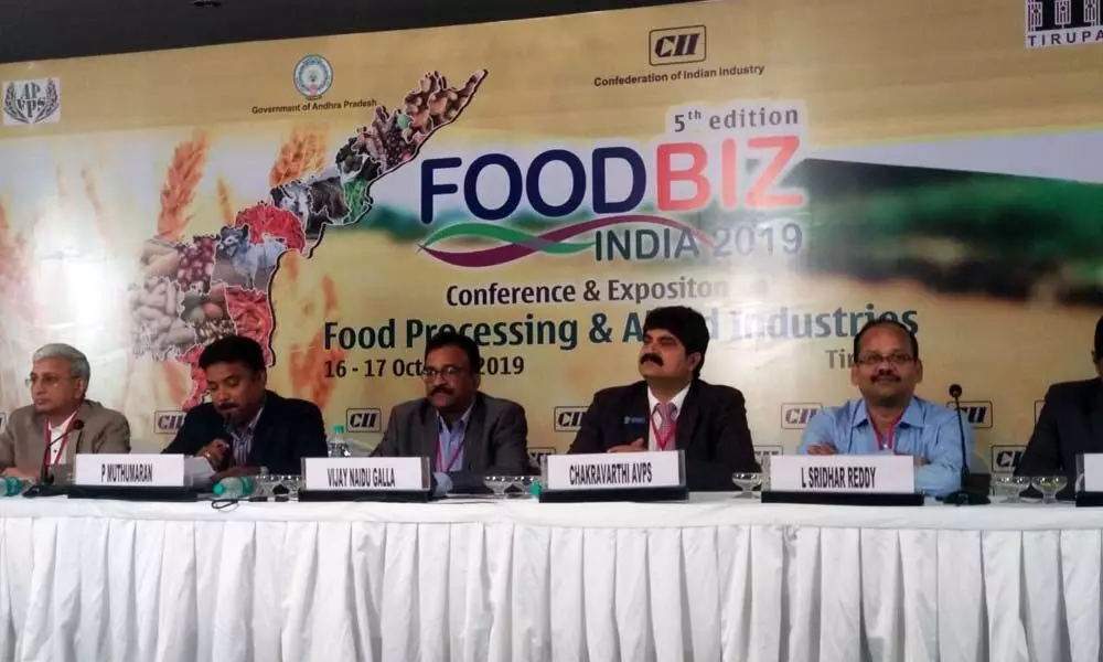 CII inaugurates Foodbiz in Tirupati