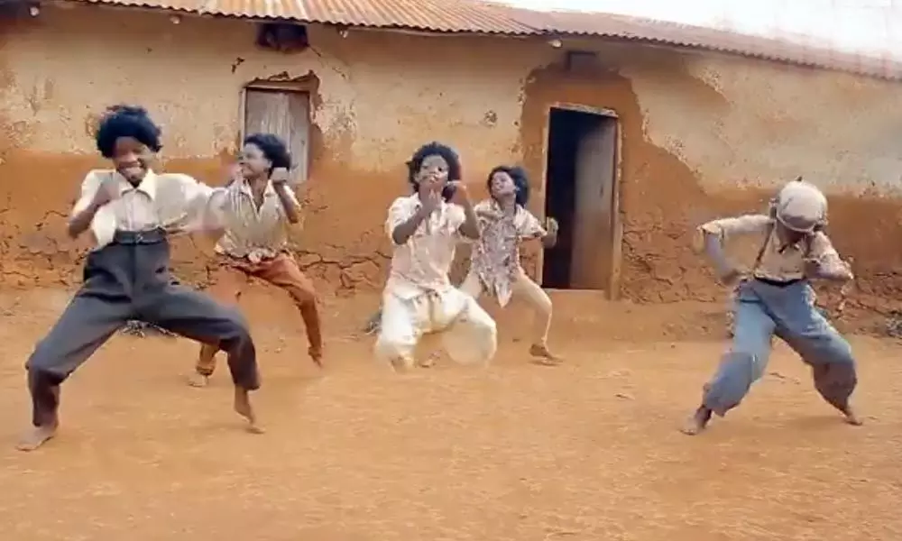 Telangana folk song firing up African dance moves