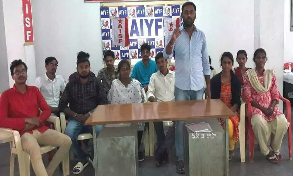 AIYF, AISF extend support to RTC strike