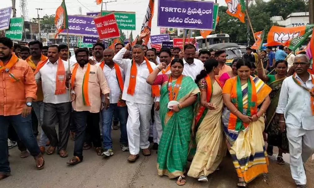 Massive rally held in support of RTC stir