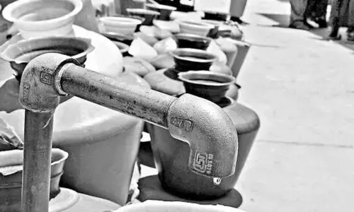 Taps go dry in parts of Hyderabad