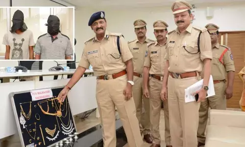 Two burglars nabbed in LB Nagar, booty worth Rs 16.37 lakh seized