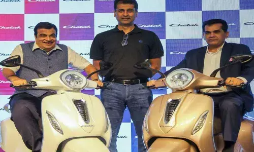 Iconic Chetak makes comeback in electric avatar in  Delhi