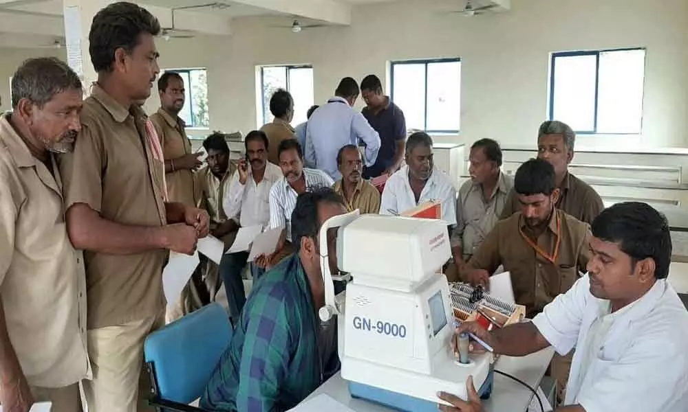 Health camp for HP staff organised