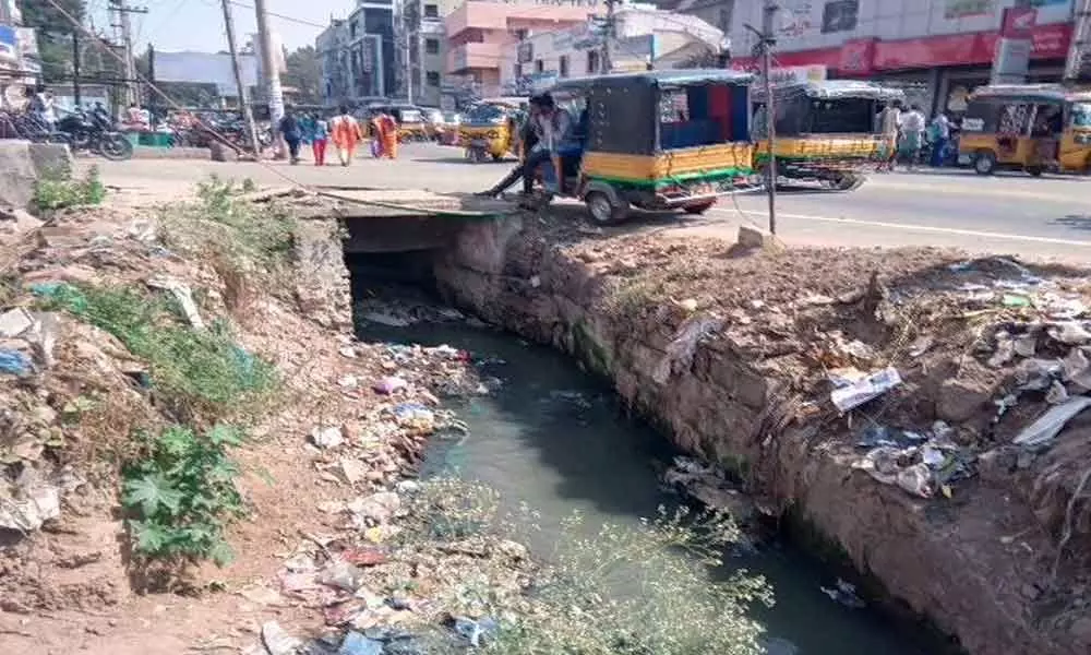 Poor drainage system plagues Srikakulam city