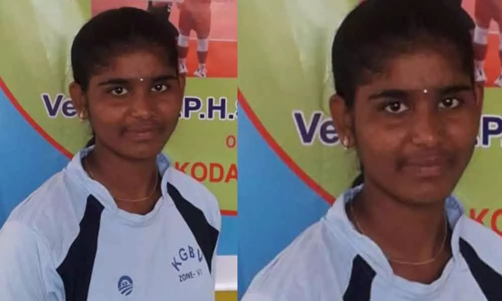 Peddemul girl selected for district-level tourney