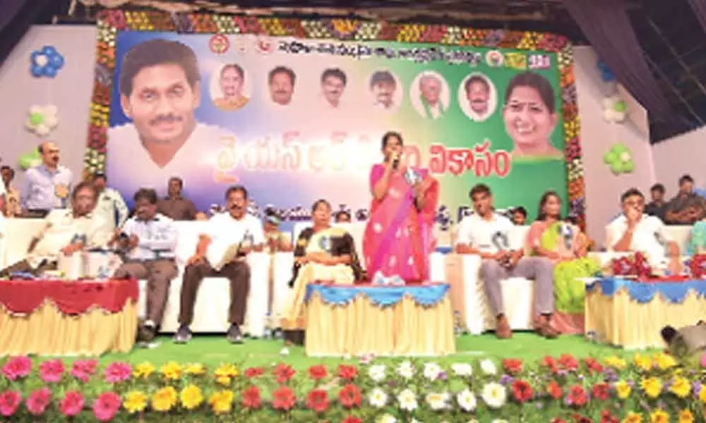 Minister launches YSR Kishori Vikasam scheme