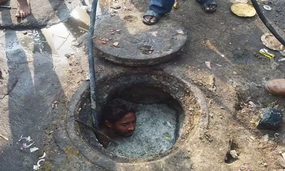 NCSF directs officials to eradicate manual scavenging