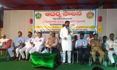 Mancherial: Be role models, MLA asks public representatives