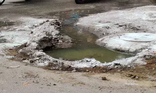 Its nauseating due to overflowing drains