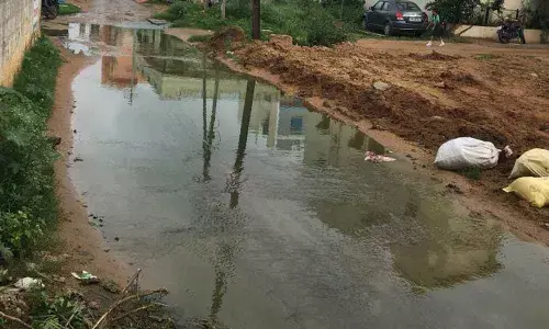 Sewage overflow a daily ordeal