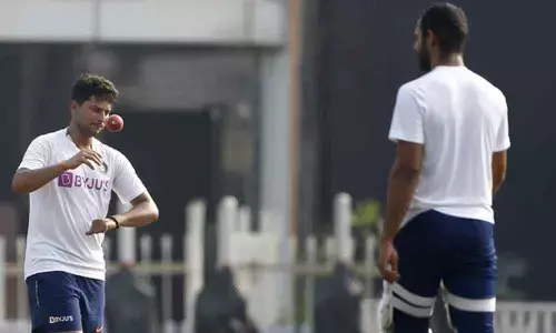 Focus on Kuldeep as Team India sans Kohli, Rohit sweat it out at optional practice