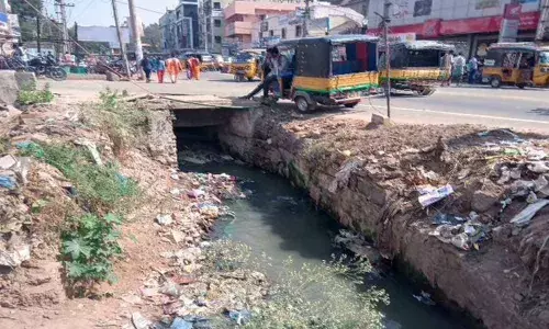 Poor drainage system plagues Srikakulam city