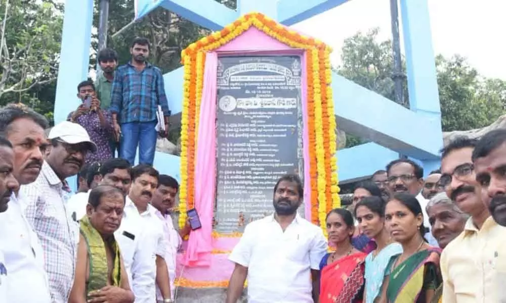 Mahbubnagar: Stone laid for Manyam Konda temple construction