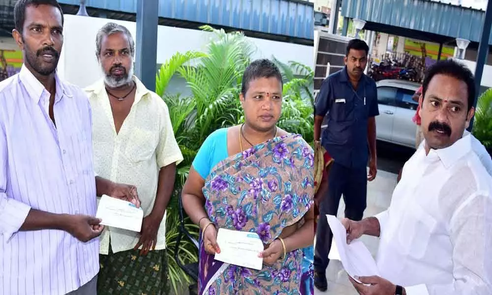 TDP leaders collected money to provide houses, allege victims