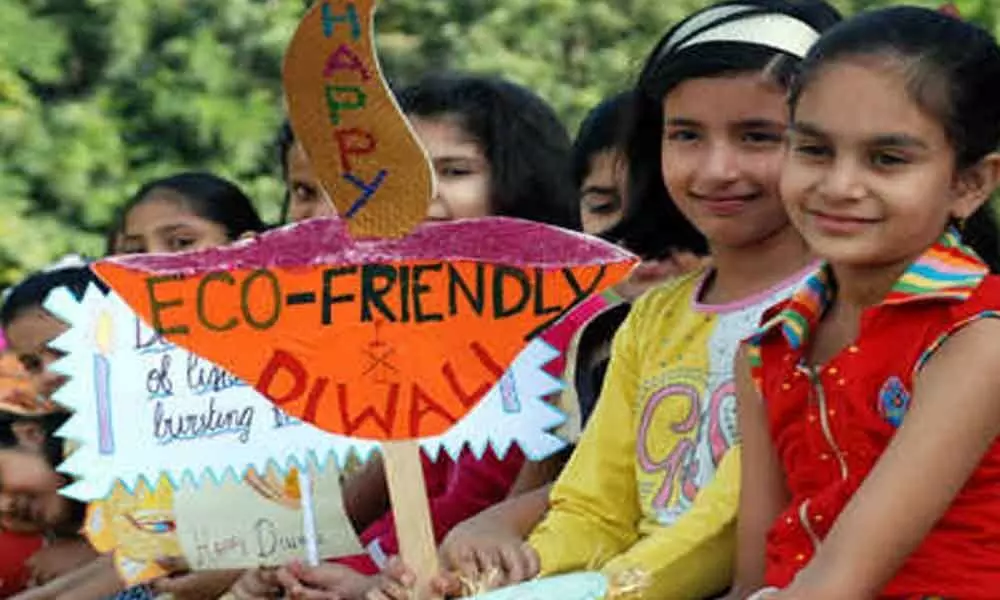 Delhi schools students to get lessons on eco-friendly Diwali