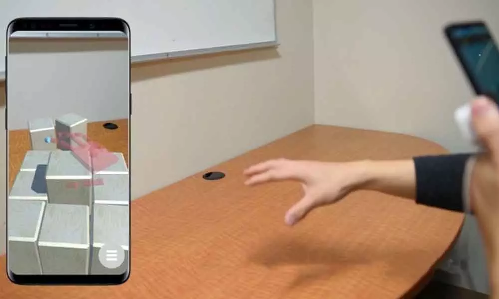 New smartphone AR app lets users hold and place virtual objects