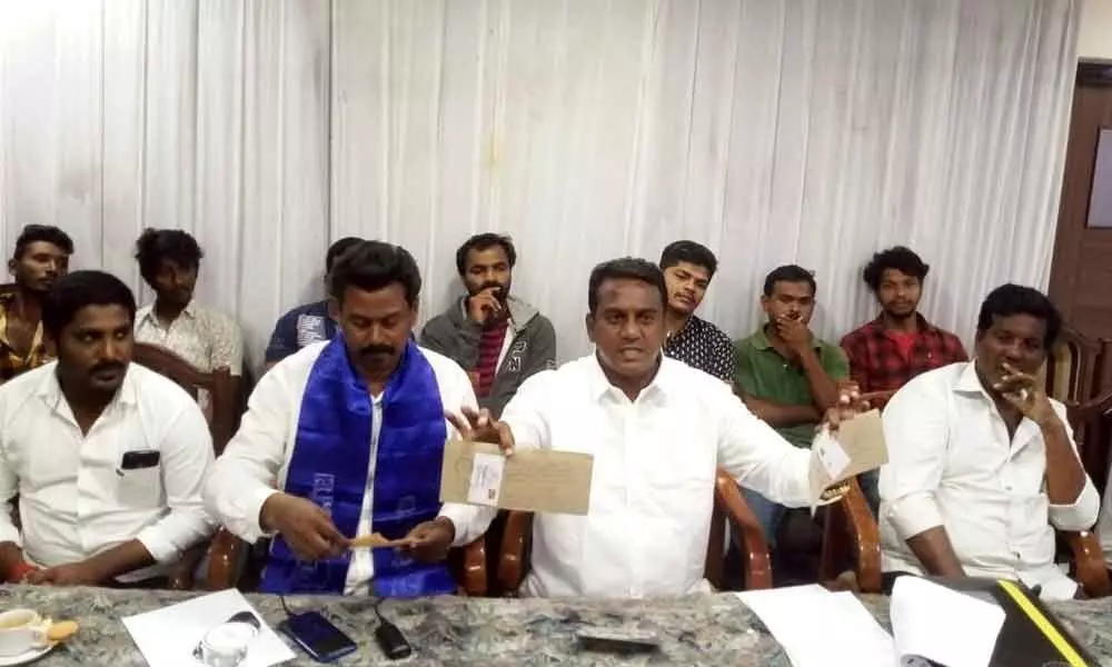 Core member alleges inciting of Christians  in Kakinada