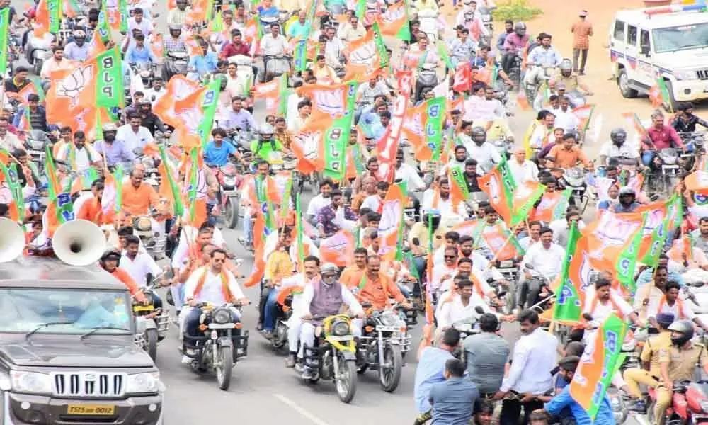 BJP considers RTC strike on par with Telangana agitation