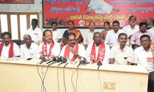 Nalgonda: Left leaders flay KCR, his devil-may-care attitude