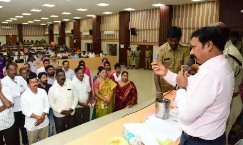 Liquor shops draw concluded peacefully: Karimnagar JC GV Shyam Prasad Lal