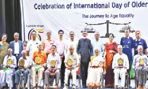Gaiety marks International Day of Older Persons in hyderabad city