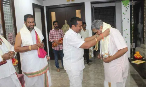 Kameswara Sarma is new Director of Archaka Academy in Vijayawada