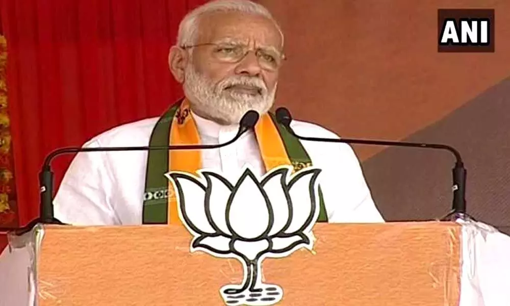 Congress destroyed nation with its wrong policies, says PM Modi, sharpens attack on Article 370