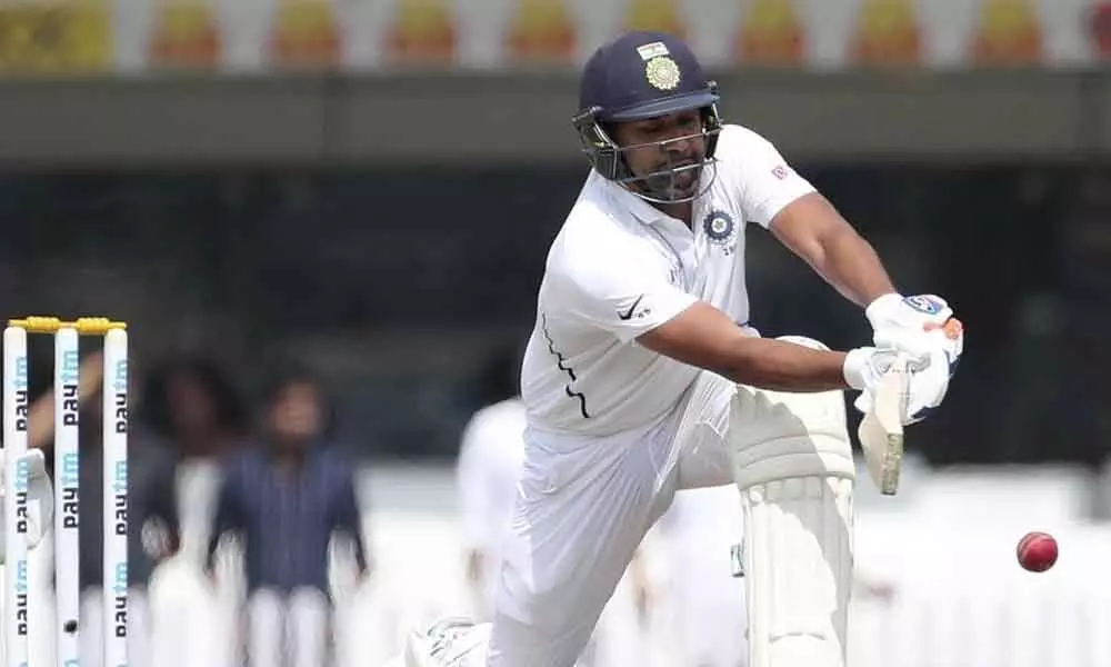 Rohit Sharma breaks record of most sixes in Test series