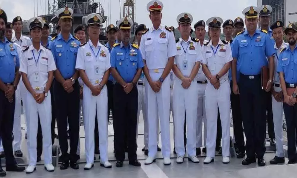 IMNEX-19 begins onboard INS Ranvijay in Visakhapatnam