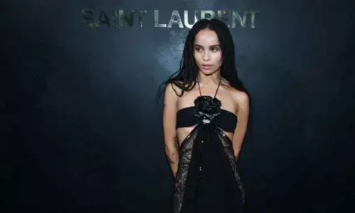 Zoe as Catwoman in The Batman