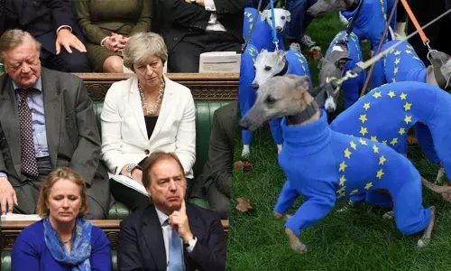 British MPs vote for Brexit delay in historic Super Saturday Parliament session