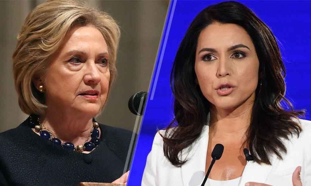 Hillary Clinton, Tulsi Gabbard in war of words