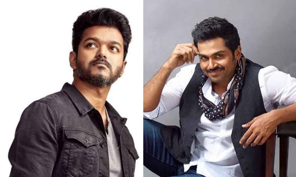 Vijay and Karthi to clash at the box office this Diwali