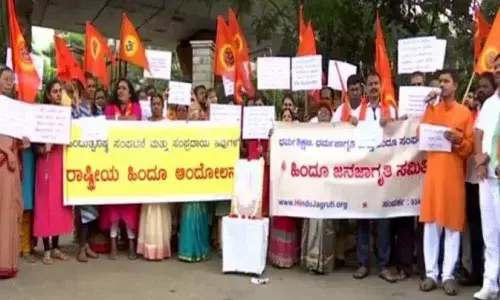 Kamlesh Tiwari murder: Akhil Bharat Hindu Mahasabha, Sri Ram Sena, stage protest