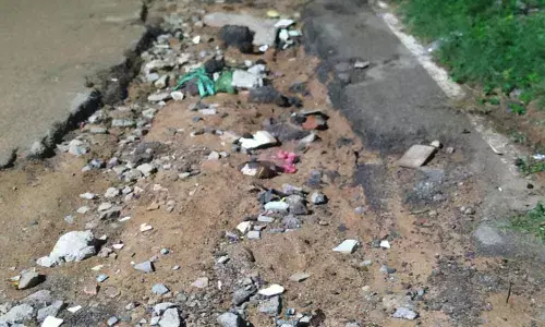 Its a test of nerves on MES Colony road