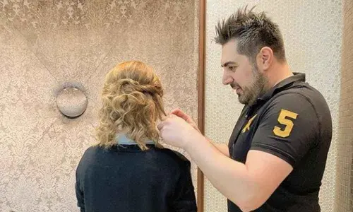 Meet Abu Dhabis Magical Hair Designer : Rafi Kouyoumjian